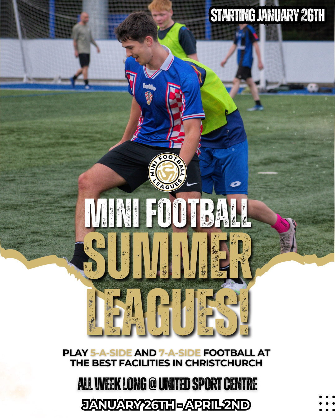 Mini Football Summer Leagues (2026 - Term 1)