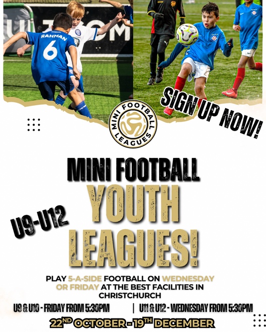 Mini Football Youth Leagues (Term 4)