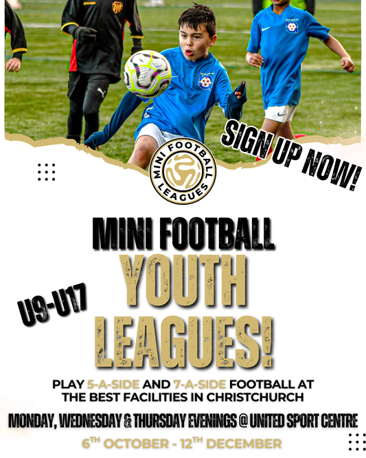 Mini Football Youth Leagues (Term 4)